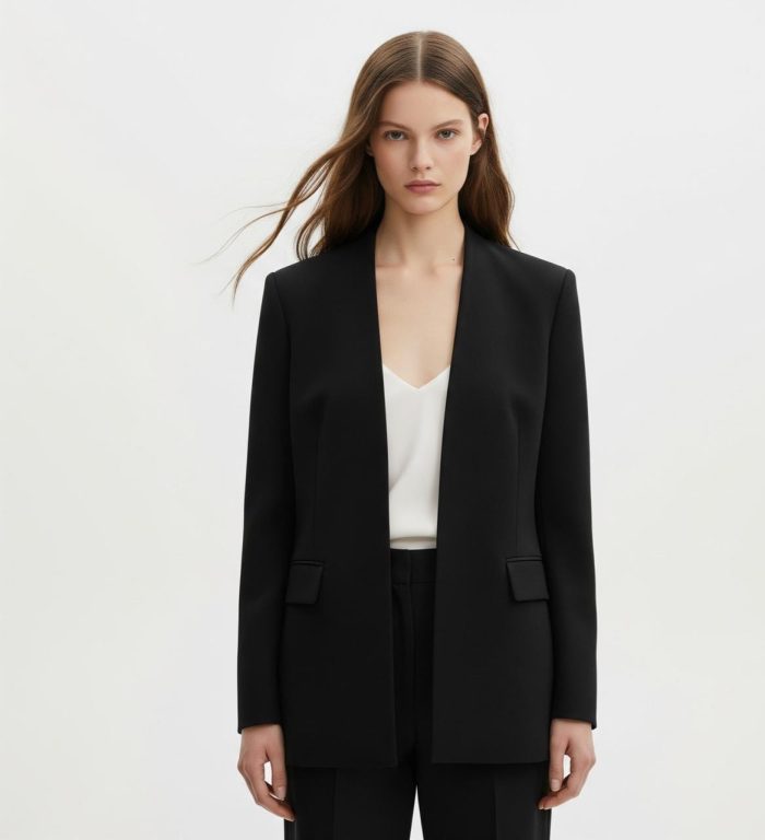 cropped renda com strass eloize preto 13454